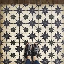 Black And White Patterned Laminate Flooring Vintage Vinyl Floorcloths Pattern 20 Astraea In 2020 Outdoor Vinyl Flooring Black And White Flooring Floor Cloth