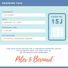 There is virtually an endless list of events where you can use a boarding pass template, and the only way you can have the best results is if you have a good template to work with, or if you are adept at design, and are willing to put in enough effort to get the design you want. Free Custom Printable Boarding Pass Invitation Templates Canva