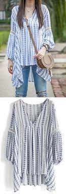 Posies Flow My Way V Neck Tunic Retro Indie And Unique Fashion Fashion Clothes Boho Fashion