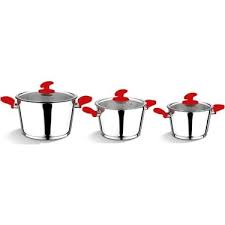 Gülsan çakır 6 parça güveç set çelik kapaklı. Bonera Etna Celik Tencere Seti 6 Parca Tencere Takimi 3 Lu Fiyati