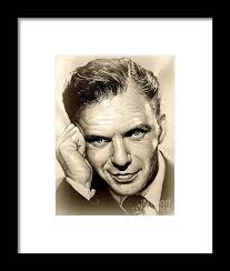 Young Frank blue eyes Framed Print by Andrew Read