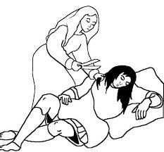 Armor of god coloring pages. Samson And Delilah Coloring Pages Coloring Home