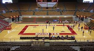 The arena opened in 1998 and is currently the largest by seating capacity in the big ten conference, with 19,049 seats, which is reduced to 18. Women S Hoops Preview No 5 Ohio State Hosts No 10 Stanford In St John Arena Eleven Warriors