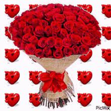Download Hearts And Flowers Gifs Tenor