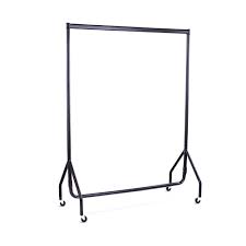 These portable organizers suspend clothing from a tall frame, so there's no need for folding. Aa Products Rolling Clothes Rack Metal Garment Rack Portable Hanging Rack For Clothes With Wheels 4ft Long X 5ft High Buy Online In Guam At Guam Desertcart Com Productid 122356353