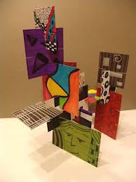 Cardboard Sculptures Cool Art Projects Puzzle Art Elementary Art