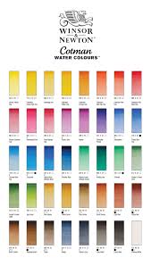 Winsor Newton Color Chart Best Picture Of Chart Anyimage Org