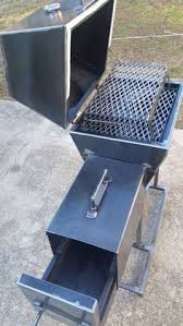 Little Smoker For A Local Couple Handmade By Metal Fred Best Charcoal Grill Bbq Grill Design Grilling