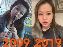 最近好像很流行？ 送給大家一張我十年前還是直笛高手時的照片。