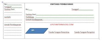 Namun jika menginginkan format kwitansi word yang dapat di edit, kami menyertakannya dalam link download di halaman ini. Kursus Microsoft Office Word Jogja Cara Membuat Nota Ms Word Terbaru