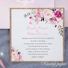 Always on time free, farm direct delivery. Fold Elegant Flowers Fold Customized Paper Wholesale Laser Cutting Wedding Invitation Cards Rsvp Cards With Envelope Cards Invitations Aliexpress