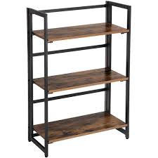 (244) £107.00 free uk delivery. Nancy S Industrial Storage Cabinet Collapsible Bookcase 3 Shelves Industrial Rustic Brown 60 X 30 X 93 Cm The Most Beautiful Furniture 1 In Furniture Nancy Homestore