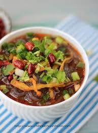 Hot And Sour Sweet Potato Noodles Suan La Fen Sweet Potato Noodles Delicious Healthy Recipes Healthy Crockpot Soup