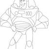 Coloring woody and buzz lightyear flying cartoons. 1