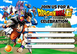 Users who like dragon ball z kai cell saga theme song english Amazon Com Dragon Ball Z Invitation Cards 20 Fill In Invites For Kids Birthday Bash And Theme Party 10x15 Cm Postcard Style Health Personal Care
