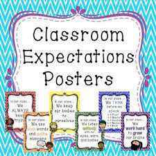 Classroom Expectations Posters Classroom Expectations Classroom Expectations Poster Math Classroom Posters