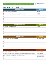 Career advice improve your career with expert tips and strategies. Prioritized Task List