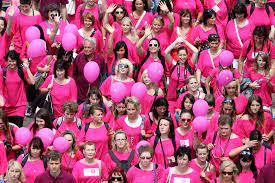 Your group can participate and promote your local event, or hold your own. Awash In Pink But Breast Cancer Awareness Isn T A Cure