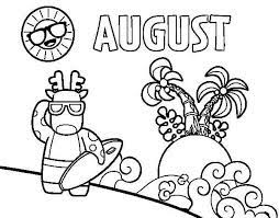 Maybe you would like to learn more about one of these? Free Printable August Coloring Pages
