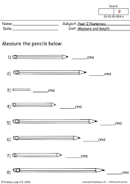 Measure And Length Worksheet Measurement Worksheets 2nd Grade Math Worksheets Measurement Activities