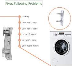 If you are unable to resolve an issue or need more information, . Buy Upgraded 134550800 Affinity Washer Door Hinge With Bushings 131763310 Door Striker Kit Replaces 1191162 Ah1152380 Ea1152380 Ps1152380 Compatible With Frigidaire Kenmore Electrolux Crosley Online In Indonesia B08l7nhwjr