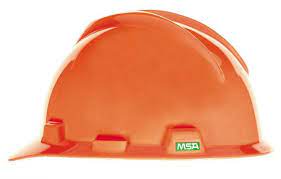 Msa V Gard Hard Hat W Ratchet Suspension