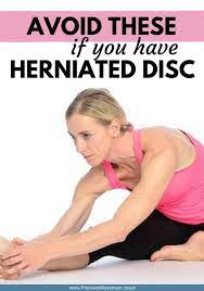 Check spelling or type a new query. 4 Popular Herniated Disc Exercises To Avoid Herniated Disc Herniated Disc Exercise Herniated Disc Exercises