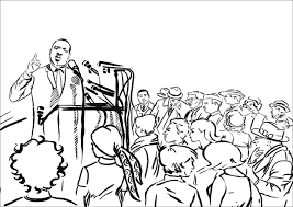 Funny the lion king coloring page with the king mufasa. Martin Luther King Jr Day Coloring Pages Print For Free