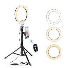 11 best ring lights in 2021 for tiktok youtube vlogs selfie ring light cell phone holder phone holder