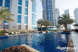 The hotel is near the dubai mall and a 15 minute drive from dubai international airport. Jw Marriott Marquis Hotel Dubai The Pool At The Jw Marriott Marquis Hotel Dubai Oyster Com Hotel Photos