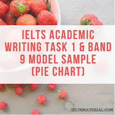 ielts academic writing task 1 pie chart band 9 model sample