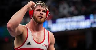 NC State heavyweight Isaac Trumble to wrestle for a national title Saturday night