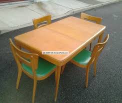 Mid Century Modern Heywood Wakefield Dogbone Dining Chairs And Table Heywood Wakefield Furniture Mid Century Modern Chair Wakefield Furniture