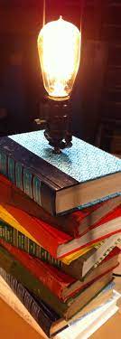 how to make a stacked book lamp how to its book lamp diy lamp lamp