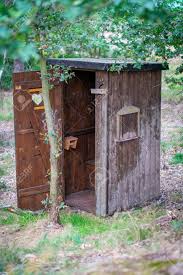 Placeable wooden toilet in the old style price 400 €. Old Wooden Outhouse Toilet With Heart Cutout In Door At Prietzen Stock Photo Picture And Royalty Free Image Image 130064640