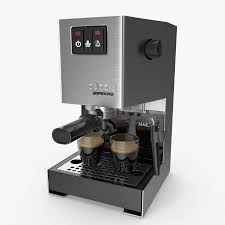 Coffee maker with a capacity of 12 cups. Gaggia Classic Espresso Maker 3d Model 49 Max Obj Fbx Free3d