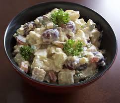 To explain the hostility toward raisins in potato salad, and the assumption that this is a white people thing, credit t'challa, ruler of wakanda. Spring Medley Potato Salad Homemade Food Junkie