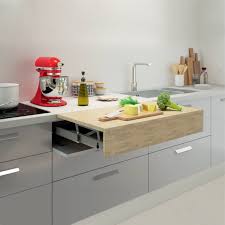 Pour la décoration de votre cuisine, une crédence ou un plan de travail ou un îlot central en inox se marient avec toutes les matières, donc tous les styles, toutes les couleurs ! Ferrure Pour Plan De Travail Amovible Accessoires Cuisines