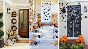 While many americans choose to decorate their house with store bought decorations, the holiday offers plenty of opportunities to create custom made diy decorations for your home. Diy Halloween Decoration For Outside Outdoor Halloween Decor Flamingo Mango Youtube