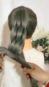 Lazy Person Braid Hairstyles Tutorial Videos Simplebraidedhairstyles Braided Hairstyles Tutorials Hair Styles Braided Hairstyle Tutorial Videos