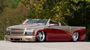 low riding chevy colorado roadster looks wild before going to auction low riding chevy colorado roadster