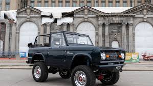 I should have said field find. Vintage Ford Bronco Suvs Rebuilt Transformed With Prices Up To 320k