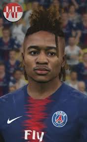 Neymar junior plays for spanish league team fc barcelona and the brazil national team in pro evolution soccer 2017. Christopher Nkunku Face For Pes 2017 Credit Wer Facemaker Download Link Click Here Pes 2017 Pes 2017 Face Hair Face Christopher