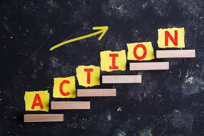 Action is the Key to Everything - Joanne Victoria