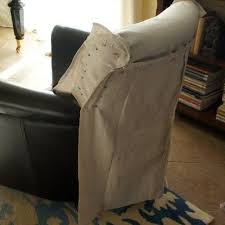 The Cheater S Guide To Making A Slipcover Slipcovers For Chairs Slipcovers Home Theater Decor