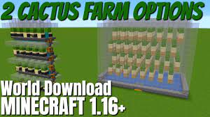 Hexxit adds a new way to craft cactus green, by smelting cactus paste. How To Make A Cactus Farm In Minecraft 1 16 Two Minecraft Cactus Farm Choices For 1 16 2020 Youtube
