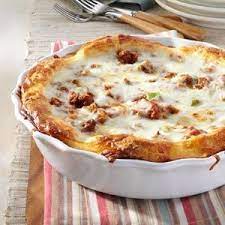 Country Pizza Pie Recipe Recipes Food Pizza Pie Recipe