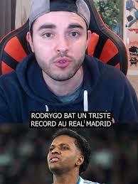 Triste Record pour Rodrygo au Real Madrid qui rentre dans l'histoire mais  pas de la bonne manière #football #footballtiktok #foot #Realmadrid