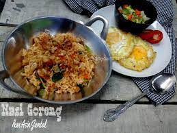 Nasi Goreng Ikan Asi Jambal Masakan Memasak