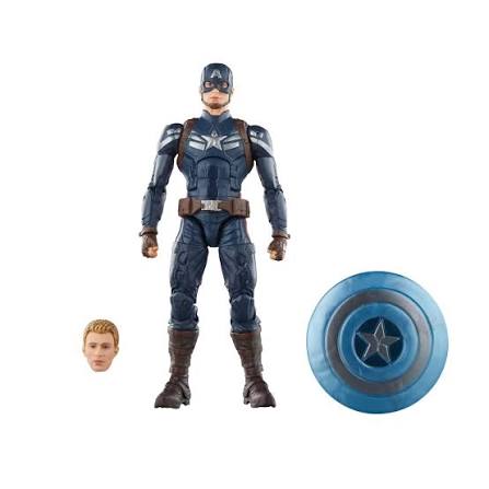 Amazon.com: Hasbro Marvel Legends Series Captain America, Captain America:  The Winter Soldier Collectible 6 Inch Action Figures, Marvel Legends Action  Figures : Toys & Games